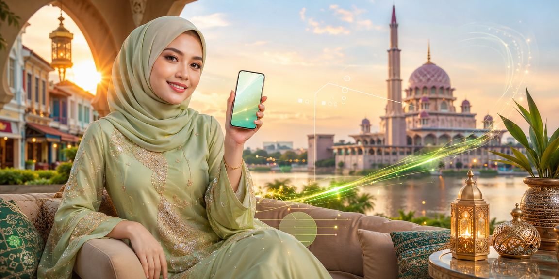 Pengguna Putrajaya log masuk ke akaun z15gt semasa perayaan untuk deposit dan bermain